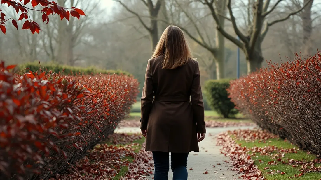 Automne dans un jardin
