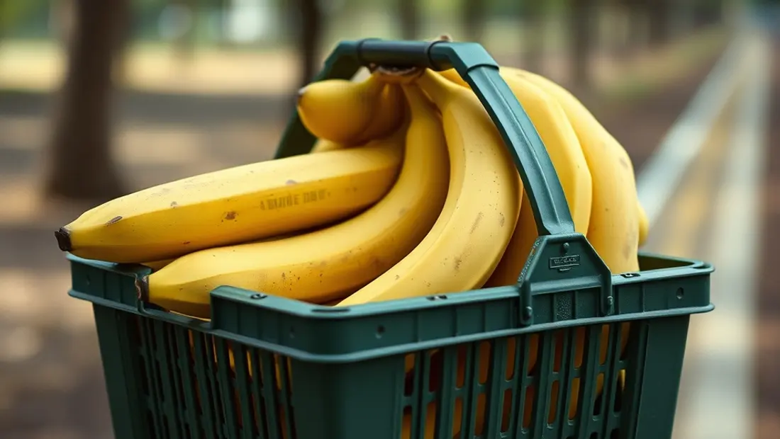 Un panier de fruits mûrissant