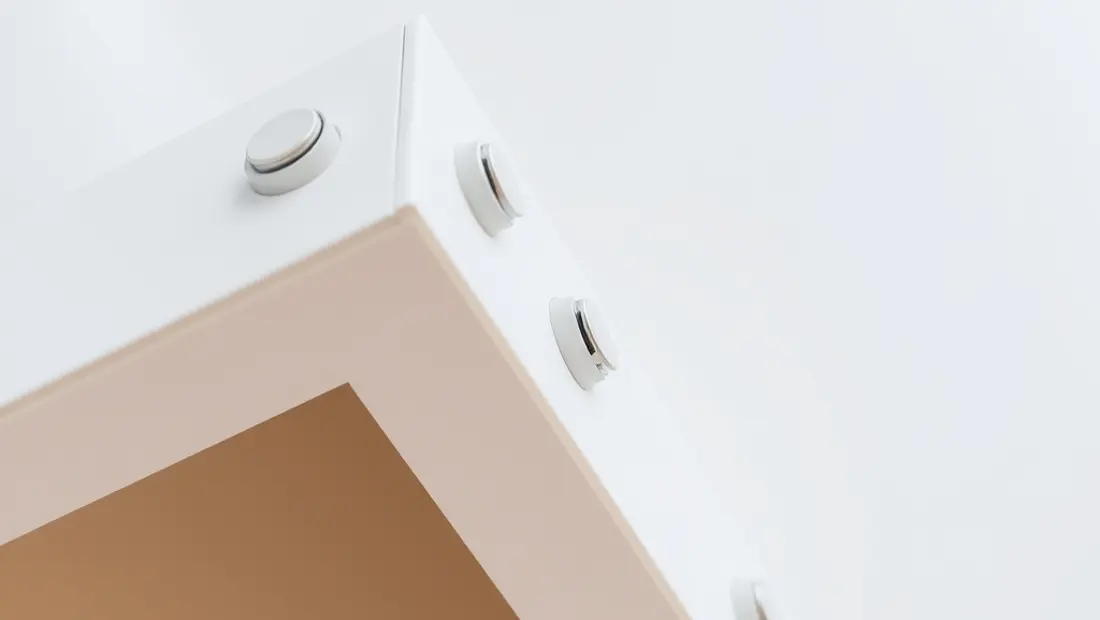Détail d'un panneau en PVC