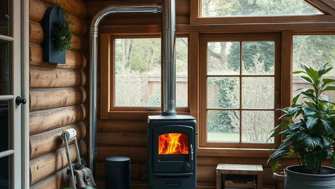 Installation de pompe à chaleur dans une maison