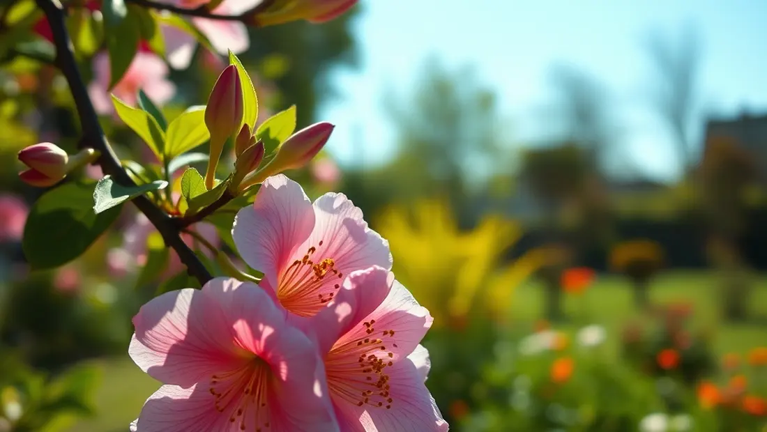 Fleurs de chèvrefeuille flétries sur un arbre
