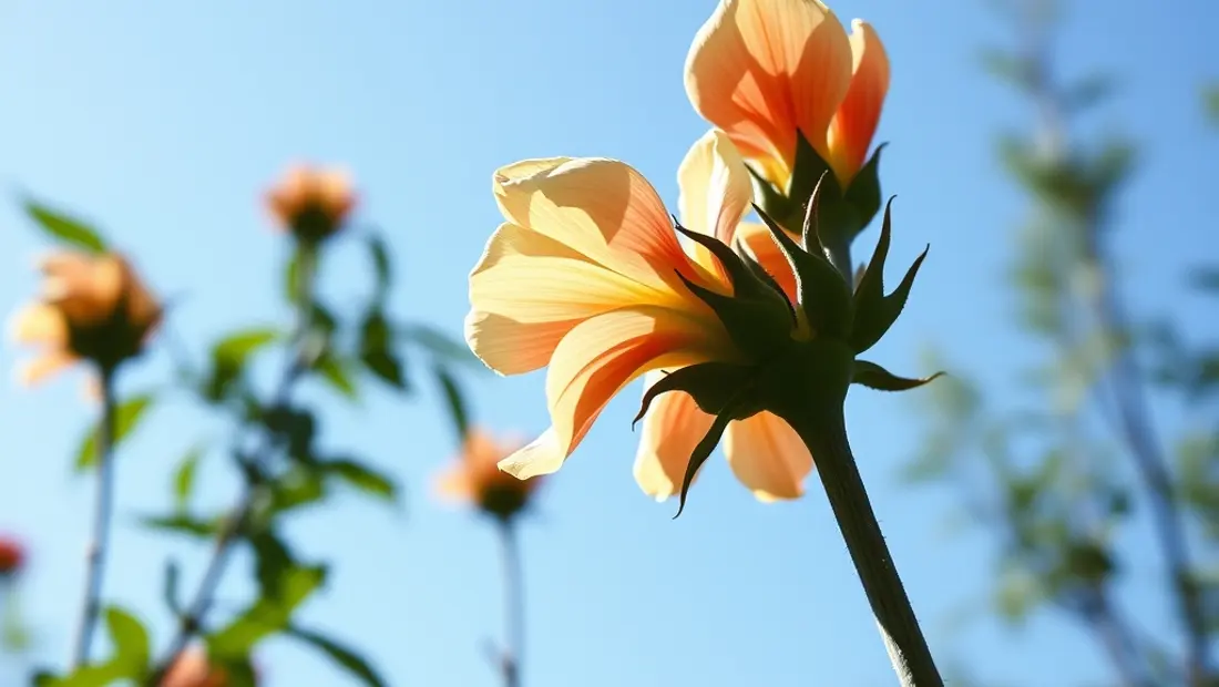 Figuier en fleur dans un jardin