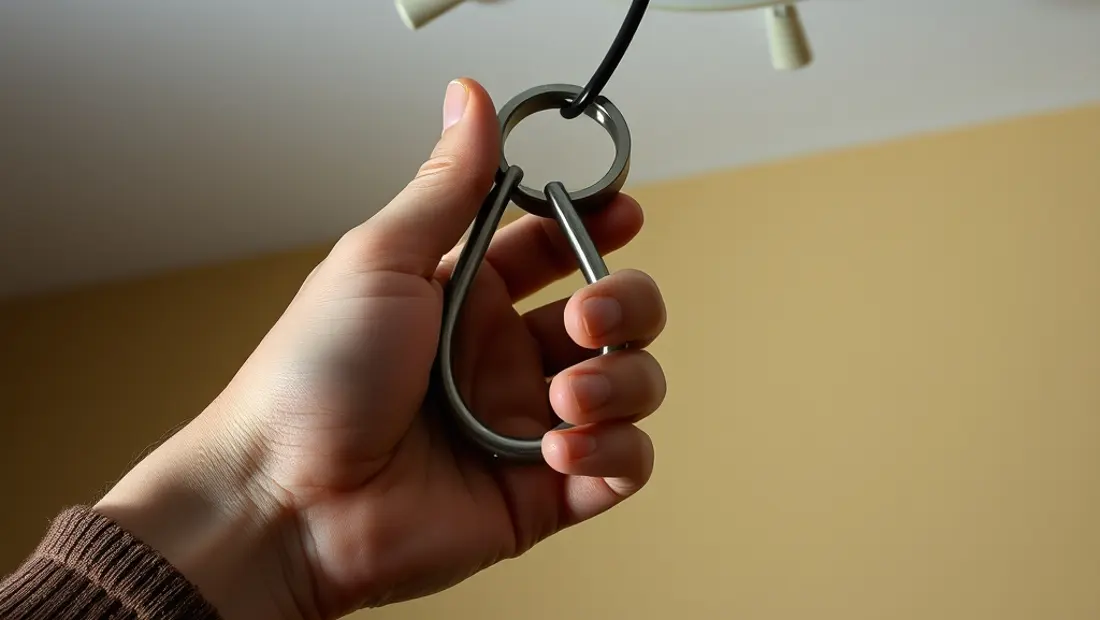 Outils pour fixer un luminaire au plafond