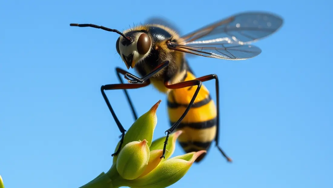 Mouche sur une feuille