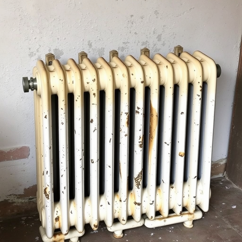 Les fondamentaux du nettoyage d’un radiateur en fonte · nettoyage radiateur fonte ancien