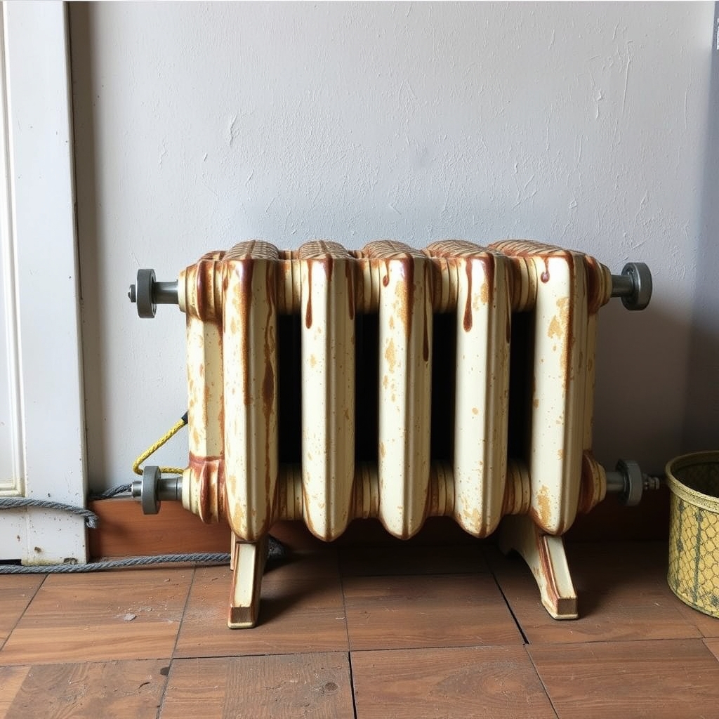 Signes alarmants et entretien préventif · nettoyage radiateur fonte ancien
