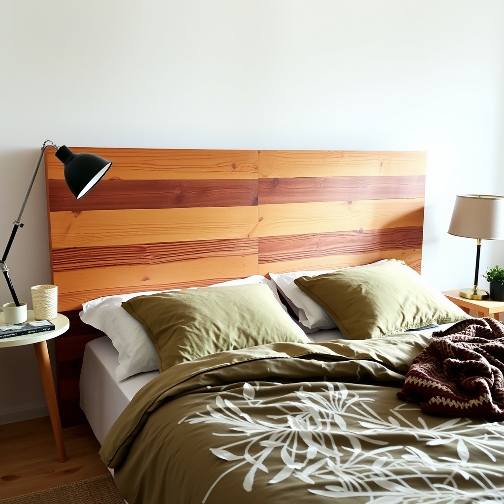 Conseils pour créer une tête de lit avec des tasseaux horizontaux ou verticaux — tête de lit tasseau bois verticaux
